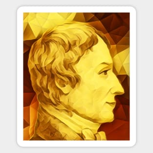 Anders Gustaf Ekeberg Golden Portrait | Anders Gustaf Ekeberg Artwork 9 Magnet